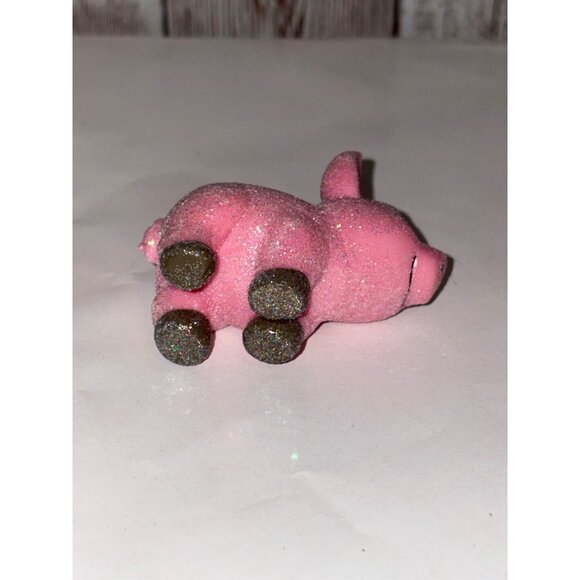 Disney Animators Glitter Pink Pig Belle Mini Doll Play Set Replacement - Picture 5 of 5